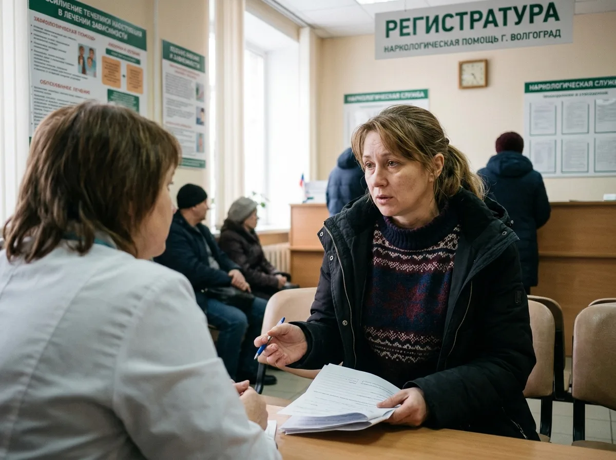Фото клиента Юлия М., женщина 44 года, обратилась за помощью для отца в наркологическую службу Волгограда